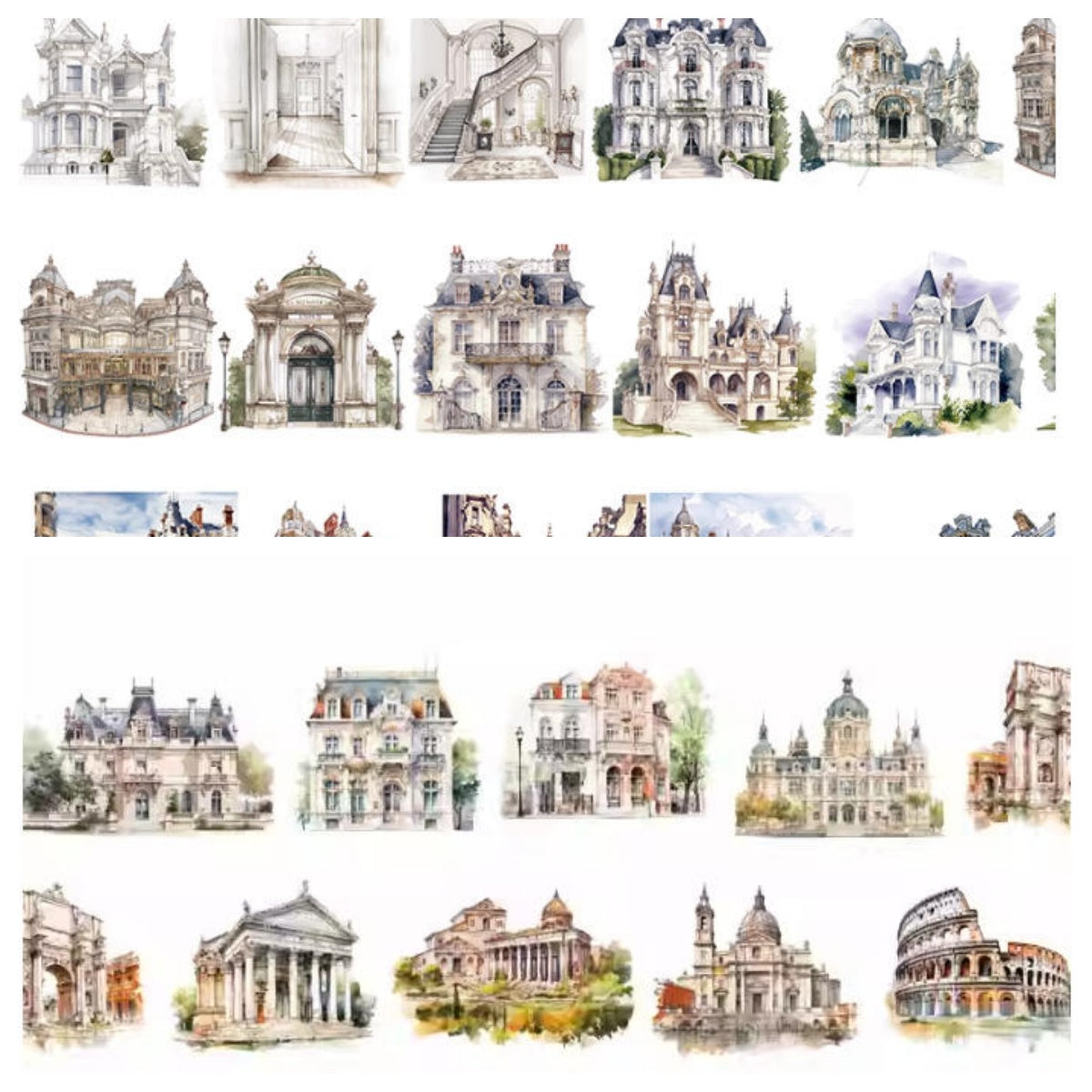 Xiao Ke Ai N1 ( European-style castle )2 Styles LOOPS