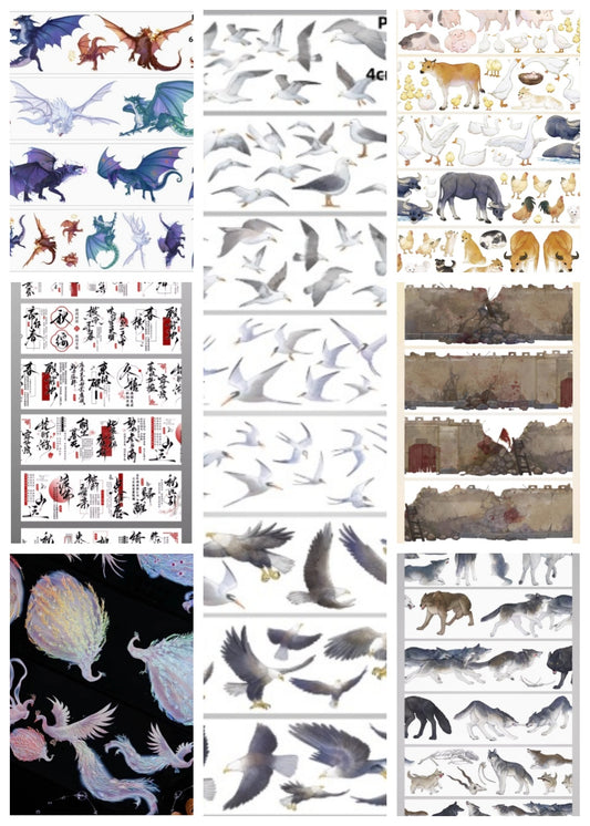 Shi An Jia A(Dragon ,Eagle ,pigeon ,goose ,bird of juno ,rampart , pig ,dog ,cattle ,chicken ,duck)7 Styles LOOPS