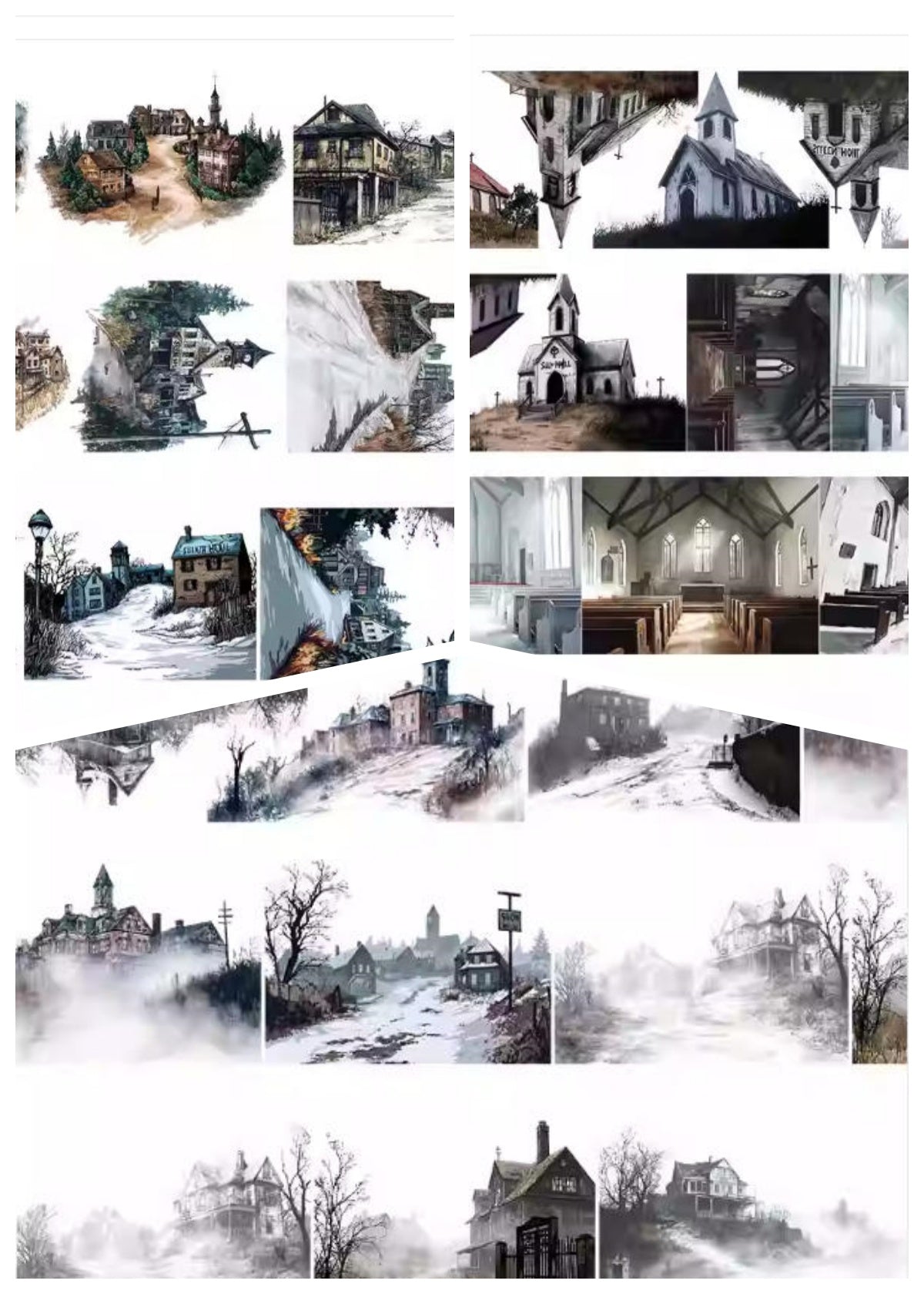 Xiao Ke Ai I1 ( Dark hospital ,Silent hill ,Abandoned house ) 3 Styles LOOPS