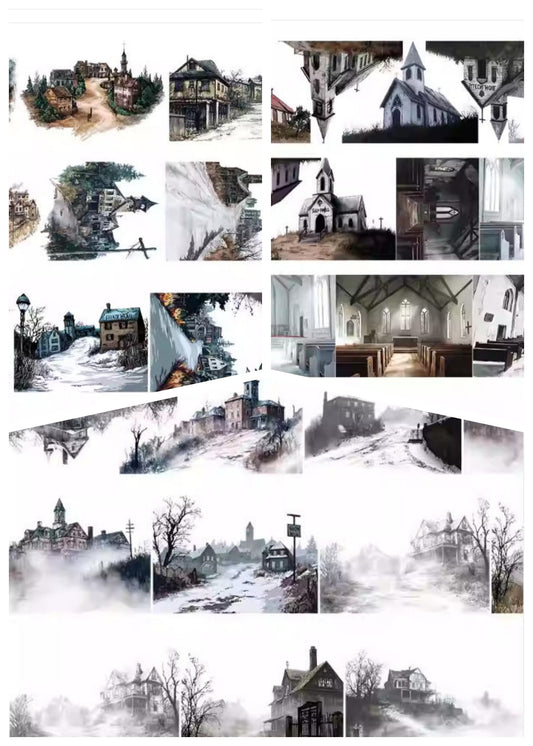Xiao Ke Ai I1 ( Dark hospital ,Silent hill ,Abandoned house ) 3 Styles LOOPS