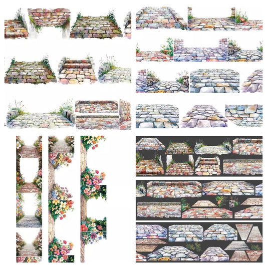 Xiao Ke Ai E ( Masonry , Stone path  ) 7 Styles LOOPS