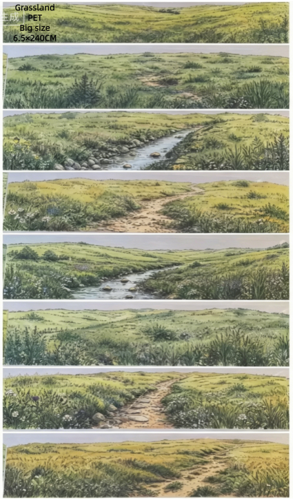 Limited Edition《Zhai Mao Ju 》Grassland and Lawn (Loop)