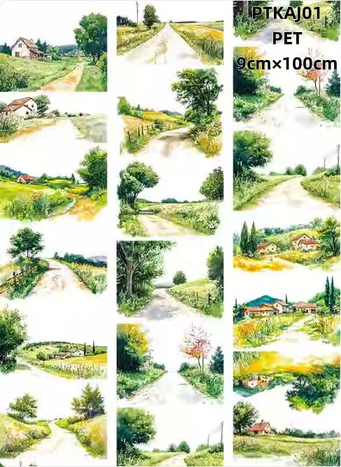 Xiao Ke Ai J ( Rural house,countryside ) 8 Styles LOOPS