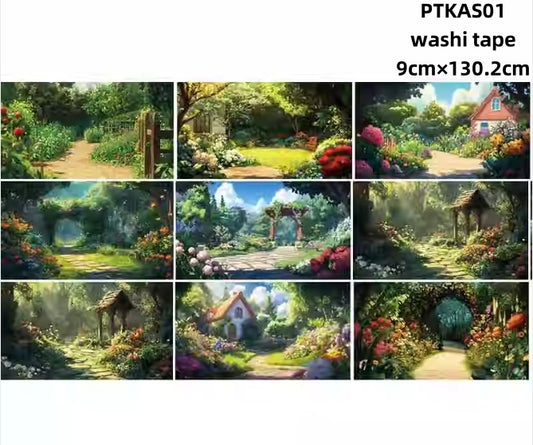 Xiao Ke Ai S ( Gardon ,Snowfield ,View ,Stone road ) 7 Styles LOOPS