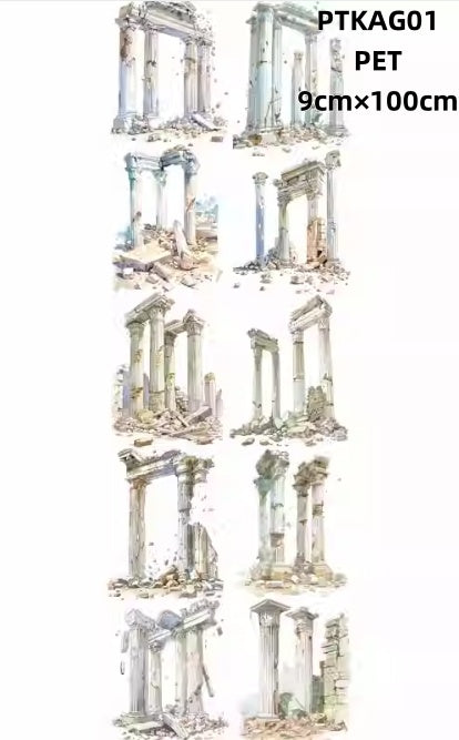 Xiao Ke Ai G ( Roman column , marble pillar ) 6 Styles LOOPS