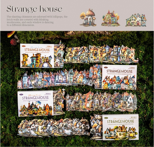 S001-STRANGE HOUSE  4 Styles