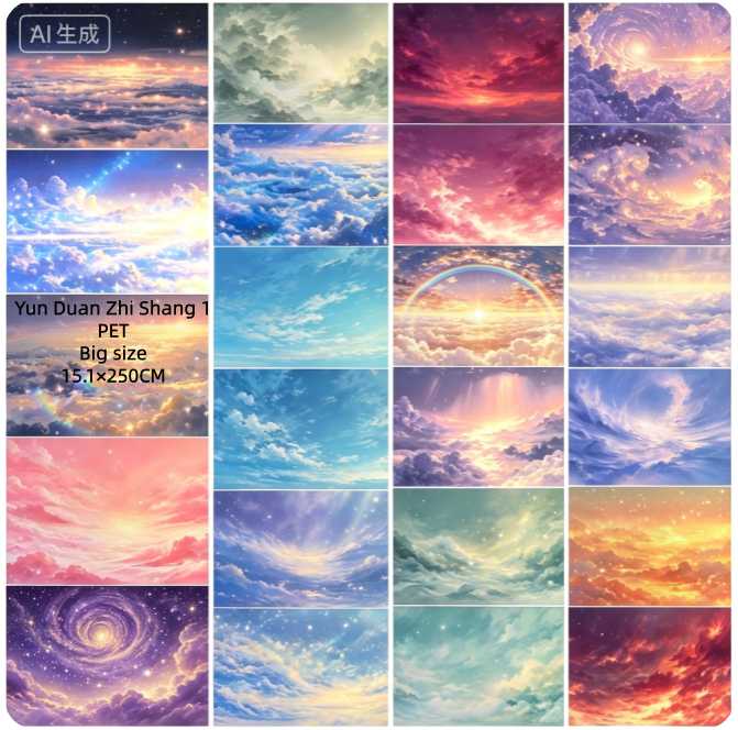 Limited Edition《Zhai Mao Ju 》The sky above the cloud layer (Loop)
