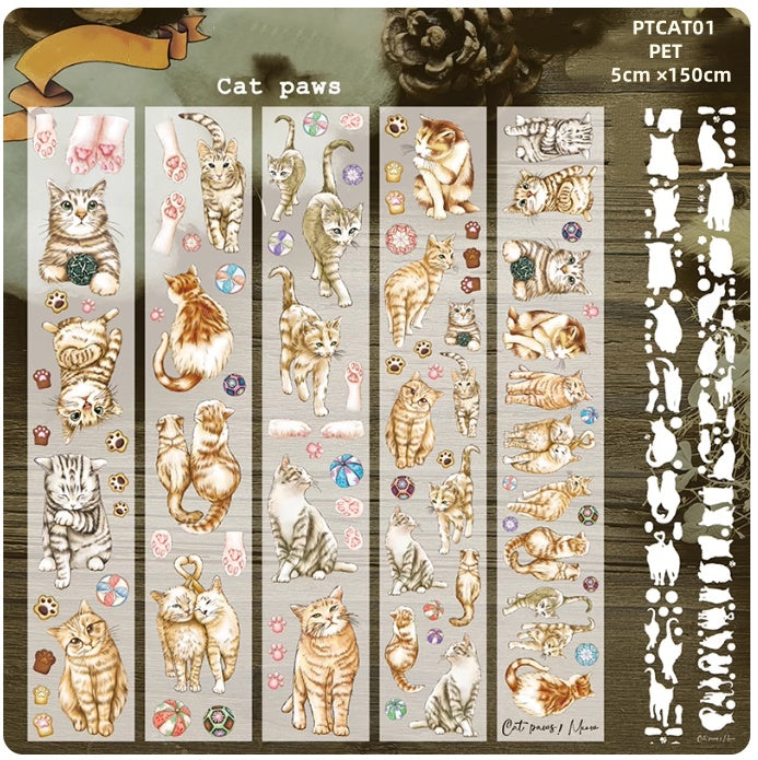 CAT TAPES  4 Styles