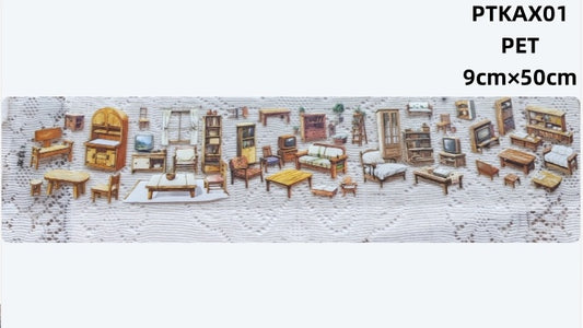Xiao Ke Ai X ( Indoor furniture ,table ,chair,sofa,television ) 3 Styles LOOPS