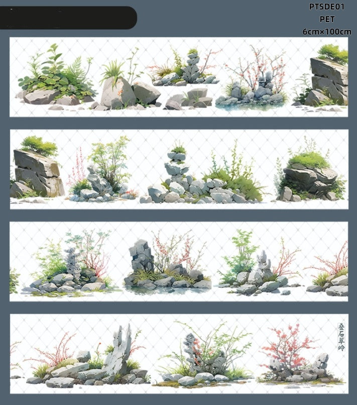 San Du Wen Chuang E(Rock ,Spring fields,Mountain) 3 Styles LOOPS