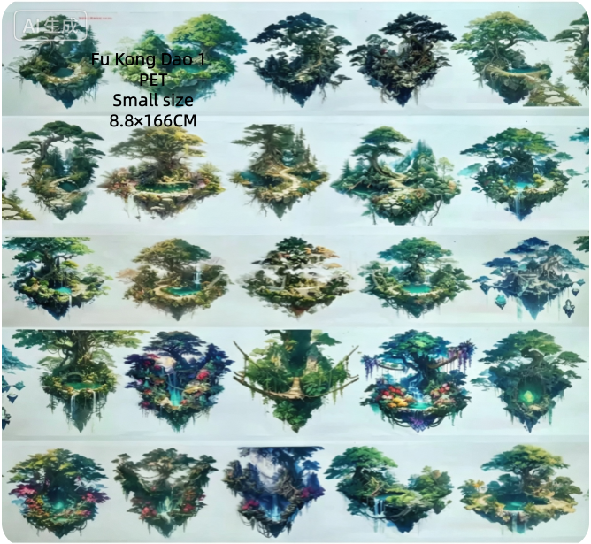 Limited Edition《Zhai Mao Ju 》Water and Floating island (Loop)