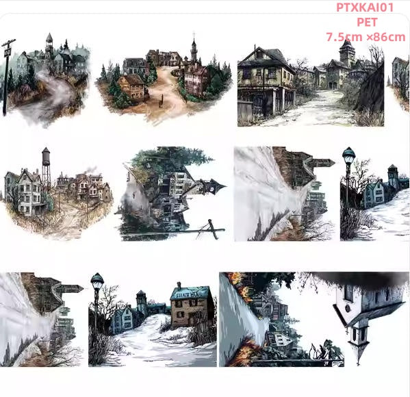 Xiao Ke Ai I1 ( Dark hospital ,Silent hill ,Abandoned house ) 3 Styles LOOPS