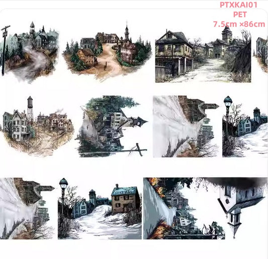 Xiao Ke Ai I1 ( Dark hospital ,Silent hill ,Abandoned house ) 3 Styles LOOPS