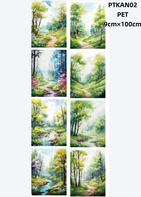 Xiao Ke Ai N (Wood,Summer,autumn,Summer forest ) 6 Styles LOOPS