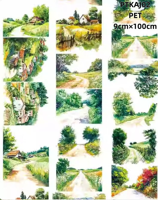 Xiao Ke Ai J ( Rural house,countryside ) 8 Styles LOOPS
