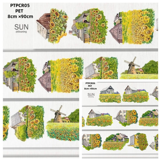 Pin Chuan Ri 05-06 ( Sunflower field , Sunflower cabin ）2 Styles LOOPS