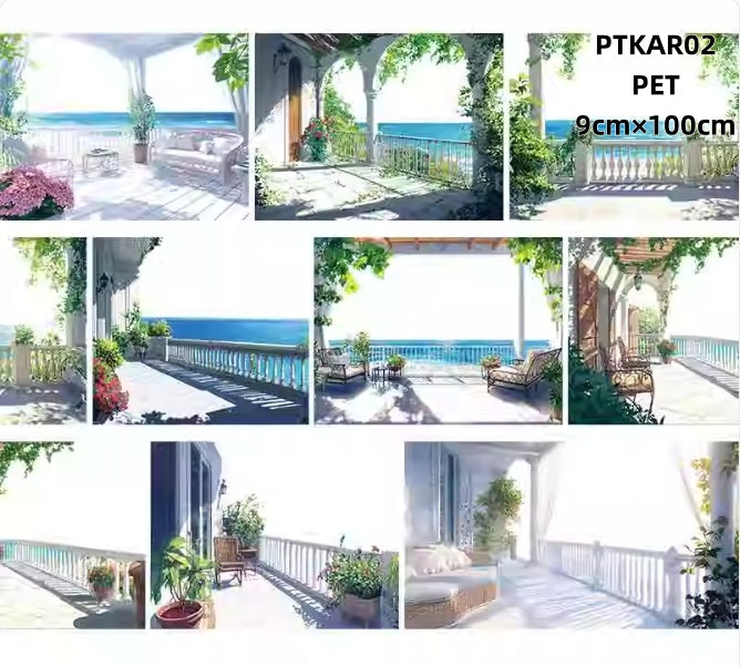 Xiao Ke Ai R ( Balcony, Sea view ,Beachside courtyard ,Gardon house ) 7 Styles  LOOPS