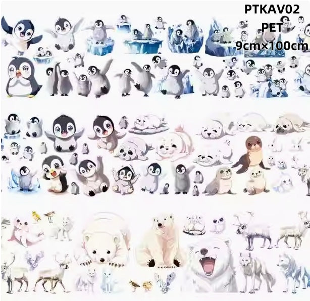 Xiao Ke Ai V ( Penguin ,Arctic animals,Igoo,Snowhouse ) 6 Styles LOOPS