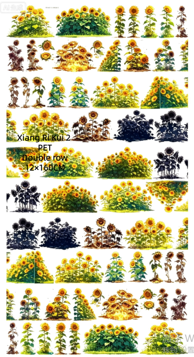 Limited Edition《Zhai Mao Ju 》Sunflower (Loop)