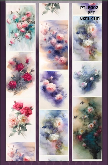 Li Fu Gui Shou Zhang ( Lotus ,Four Season Flower ) 2 Styles LOOPS