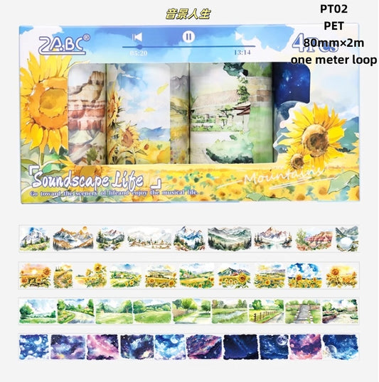 Yun Lv You Ran (Sunflower , Mountain , Snow Mountain  , Sky  , Seaside  , Countryside) 2 Boxes