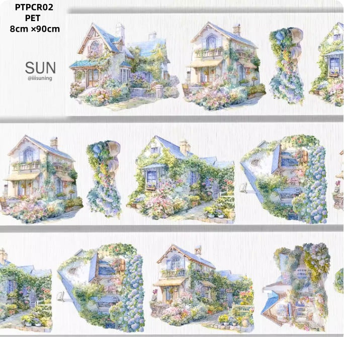 Pin Chuan Ri 01-02 ( Dream gardon,Gardon house ) 2 Styles LOOPS
