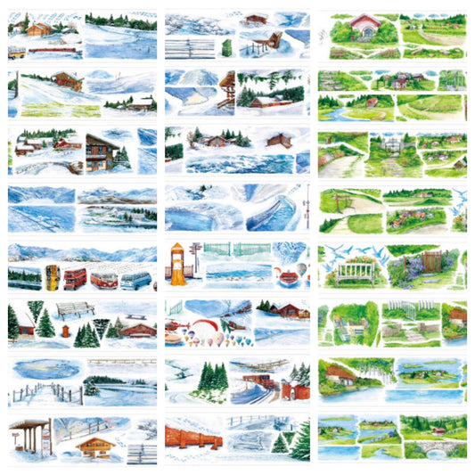 Zhi Yu 1 ( Snow scenery ,Snowhouse , Glacier , River ,Village ) 2 Styles LOOPS
