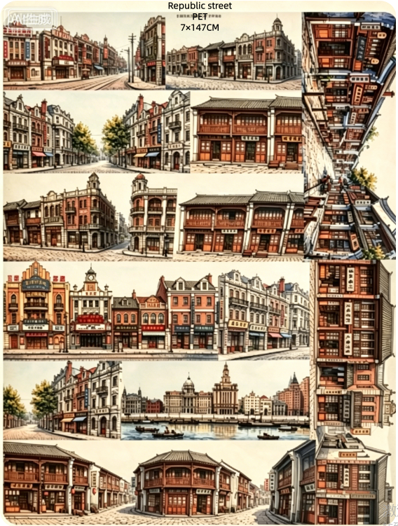 Limited Edition《Zhai Mao Ju 》Construction in period of republic (Loop)