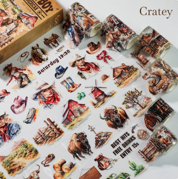 Cratey Box 06 Wild West Cowboy