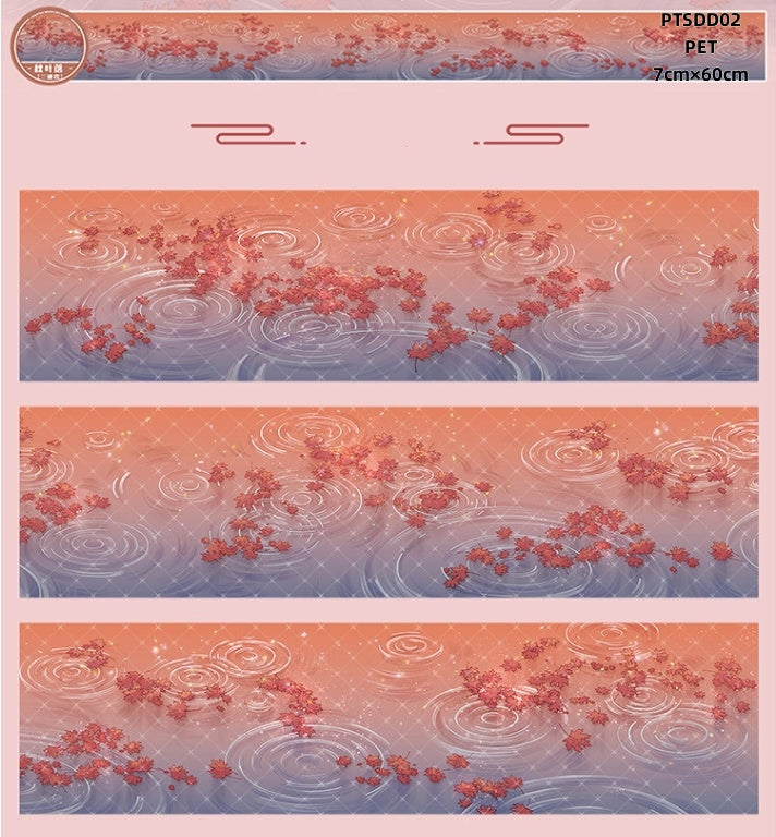 San Du Wen Chuang D (Glistening ,Lotus lake,Snow ,Rain) 6 Styles LOOPS
