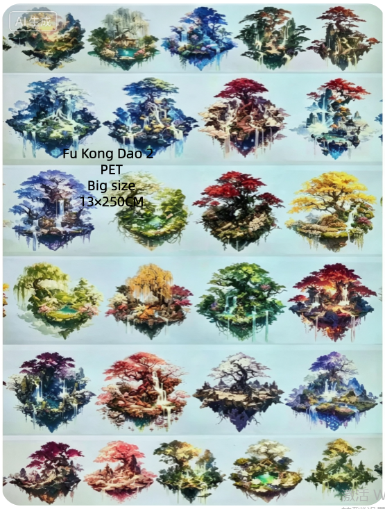 Limited Edition《Zhai Mao Ju 》Water and Floating island (Loop)