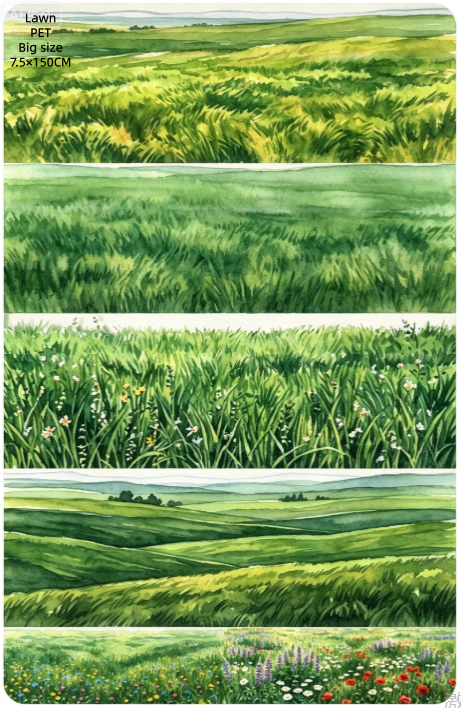 Limited Edition《Zhai Mao Ju 》Grassland and Lawn (Loop)