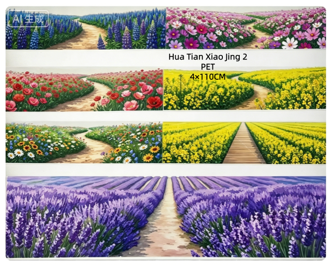 Limited Edition《Zhai Mao Ju 》Sea of flower ,Modern flower beds (Loop）