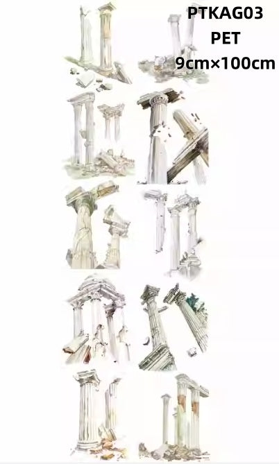 Xiao Ke Ai G ( Roman column , marble pillar ) 6 Styles LOOPS