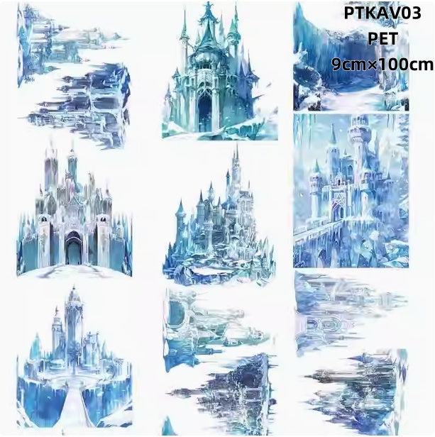 Xiao Ke Ai V ( Penguin ,Arctic animals,Igoo,Snowhouse ) 6 Styles LOOPS