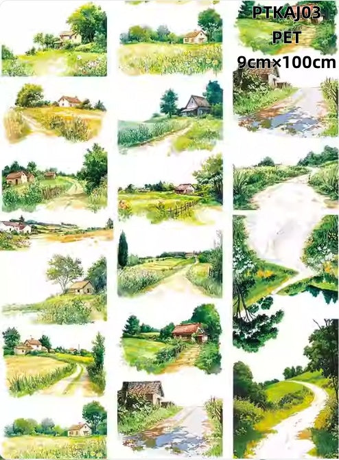 Xiao Ke Ai J ( Rural house,countryside ) 8 Styles LOOPS