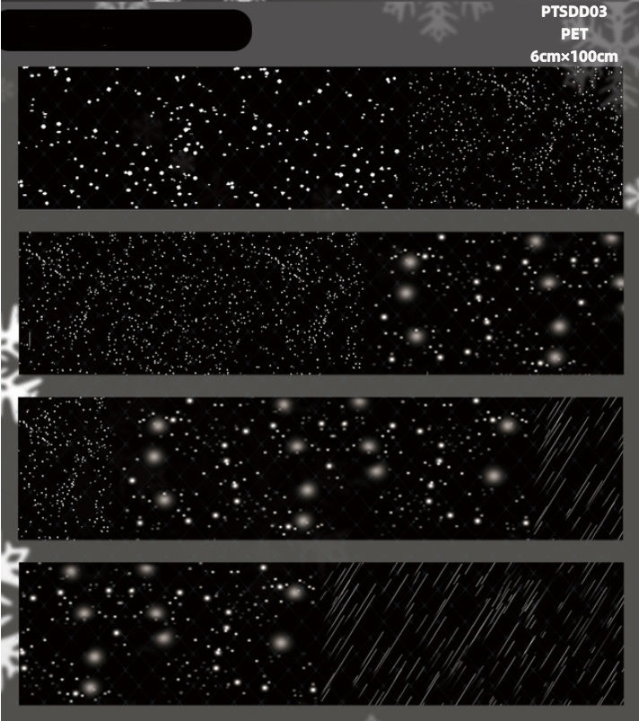 San Du Wen Chuang D (Glistening ,Lotus lake,Snow ,Rain) 6 Styles LOOPS