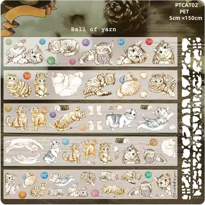 CAT TAPES  4 Styles