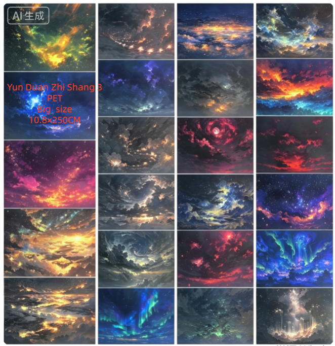 Limited Edition《Zhai Mao Ju 》The sky above the cloud layer (Loop)