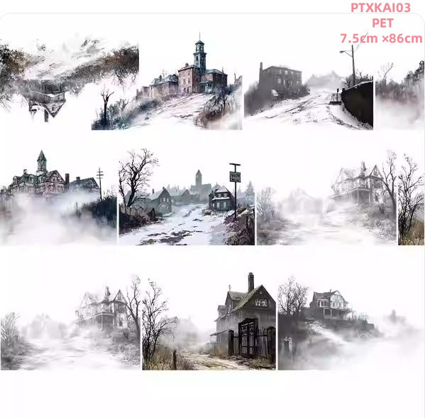 Xiao Ke Ai I1 ( Dark hospital ,Silent hill ,Abandoned house ) 3 Styles LOOPS