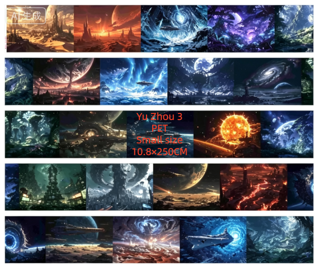 Limited Edition《Zhai Mao Ju 》Universe Background (Loop)