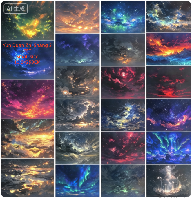 Limited Edition《Zhai Mao Ju 》The sky above the cloud layer (Loop)