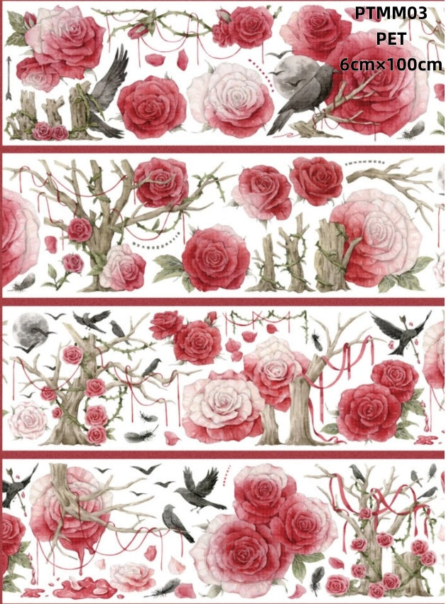 Mi Mei ( Rose, Blue rose ,Mushuroom, Mushroom house,Poker ) 7 Styles LOOPS