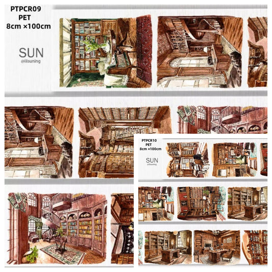 Pin Chuan Ri 09-10 ( Study ,The boss's study ,Bookshelf ) 2 Styles LOOPS