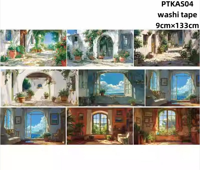 Xiao Ke Ai S ( Gardon ,Snowfield ,View ,Stone road ) 7 Styles LOOPS