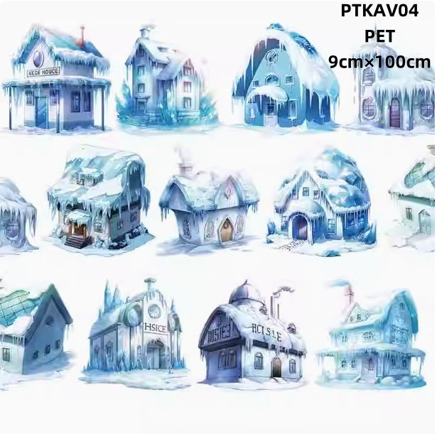 Xiao Ke Ai V ( Penguin ,Arctic animals,Igoo,Snowhouse ) 6 Styles LOOPS