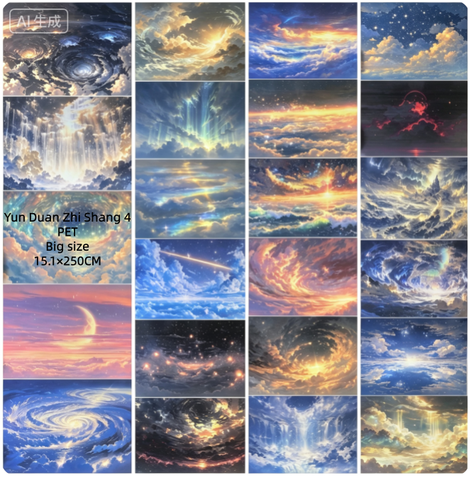 Limited Edition《Zhai Mao Ju 》The sky above the cloud layer (Loop)
