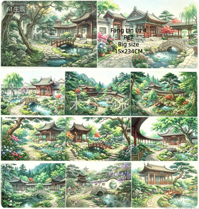 Limited Edition《Zhai Mao Ju 》Die Cui Gardon and Fang Lin Record (Loop)