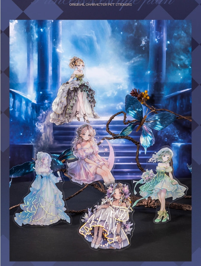S006-Princess Escape Plan Sticker 6 Styles