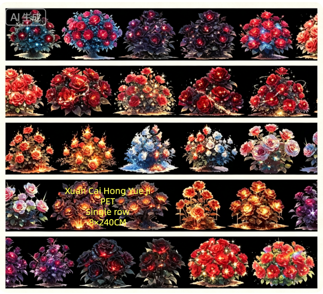 Limited Edition《Zhai Mao Ju 》Cherry blossoms,Colorful cherry blossoms (Loop)